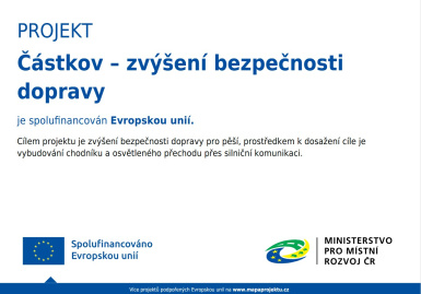 Částkov - zvýšení bezpečnosti dopravy
