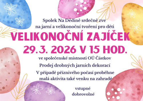 jarní a velikonoční dekorace