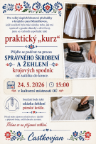 Ukázka škrobení spodnic
